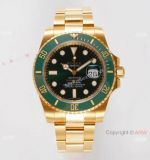 Rolex Submariner Watchvice 18k Yellow Gold Watch VR MAX Version 1:1 Best Edition